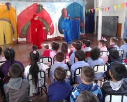 Nuestra obra infantil en el Jardín “Pimpollito rojo”